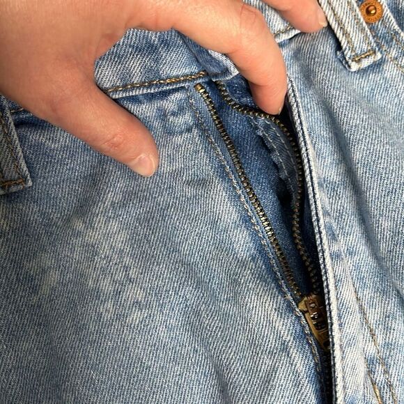 Universal Threads Boyfriend High Rise Jeans 100% Cotton Denim Blue Women's Pants - Picture 8 of 16